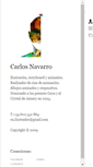 Mobile Screenshot of carlos-navarro.com